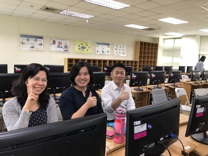 本院行銷系黃玉凰老師、游志平老師、國企系林芷薐老師熱心指導